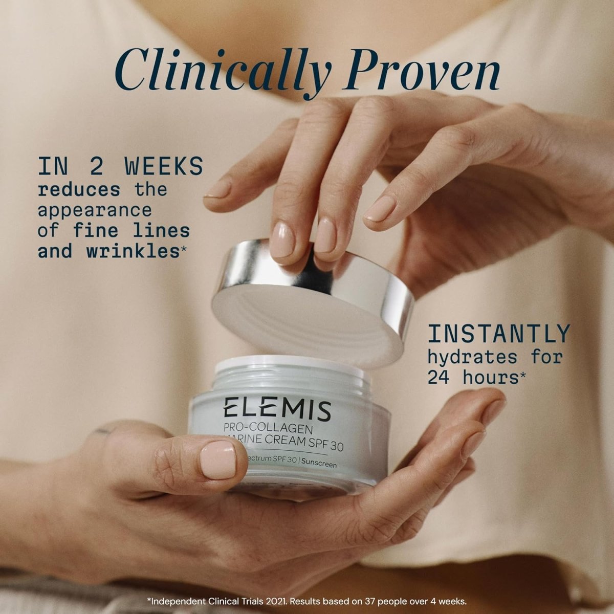 Elemis Pro-Collagen Marine Cream SPF30 50ml | Anti-Ageing Day Moisturiser fragrance