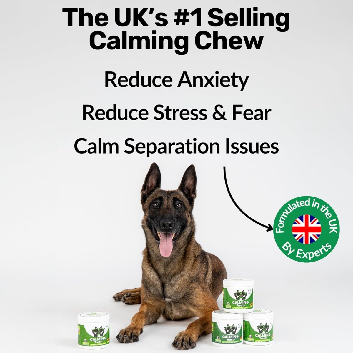 NutriPaw Calming Treats for Dogs | Natural Anxiety & Stress Relief Chews fragrance