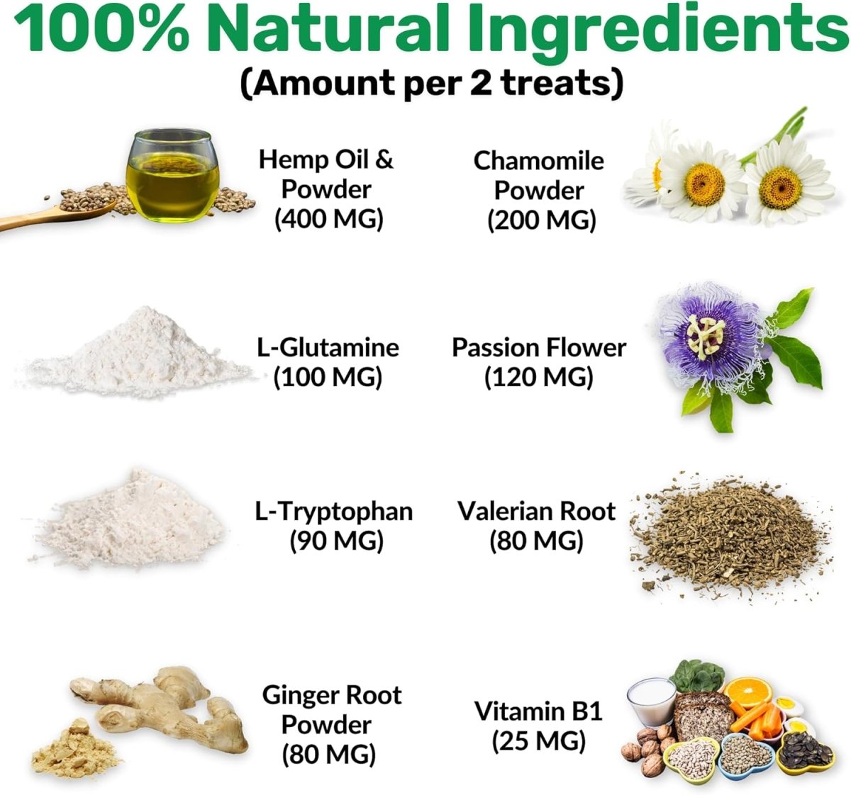 NutriPaw Calming Treats for Dogs | Natural Anxiety & Stress Relief Chews fragrance