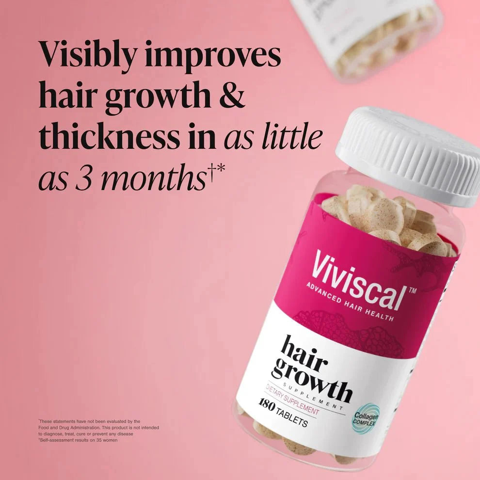 Viviscal Maximum Strength Women's Hair Growth Supplement 180 Tablets fragrance