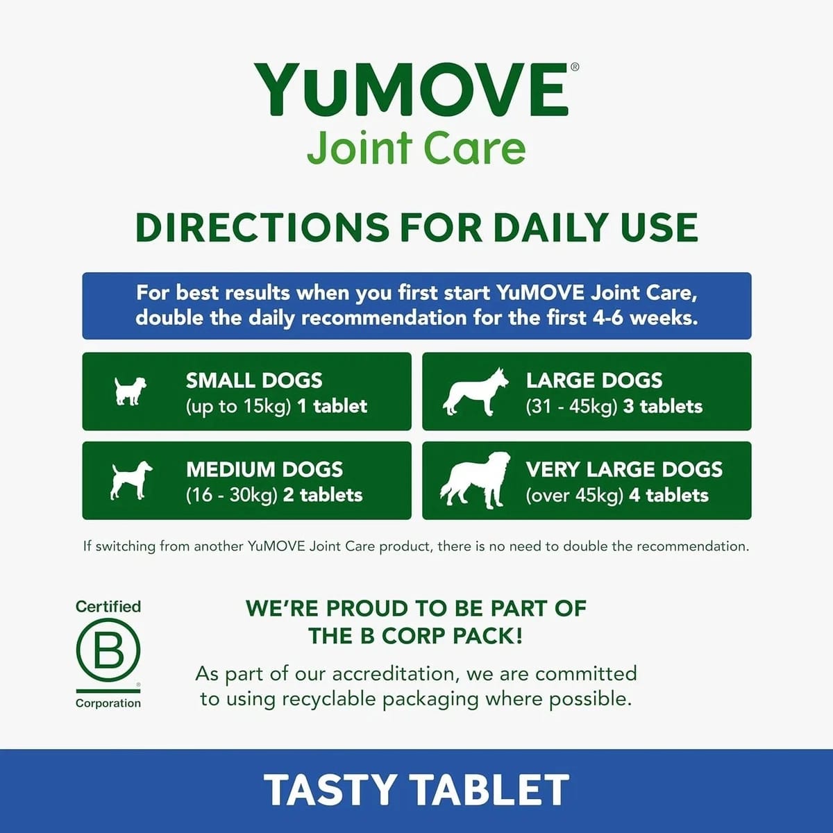 YuMOVE Senior Dog Joint Supplement 240 Tablets | Hip & Joint Support for Senior Dogs fragrance